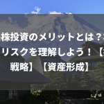 成長株投資のメリットとは？将来性とリスクを理解しよう！【投資戦略】【資産形成】